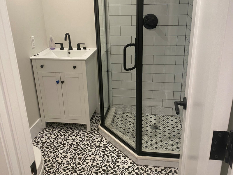 Bathroom after renovation by KPK